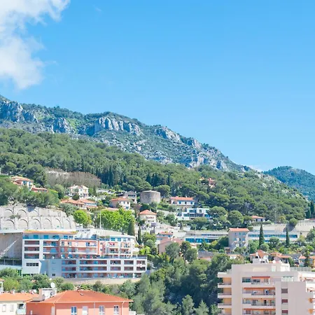 Sublime 3p A La Frontiere De Monaco Lejlighed Beausoleil